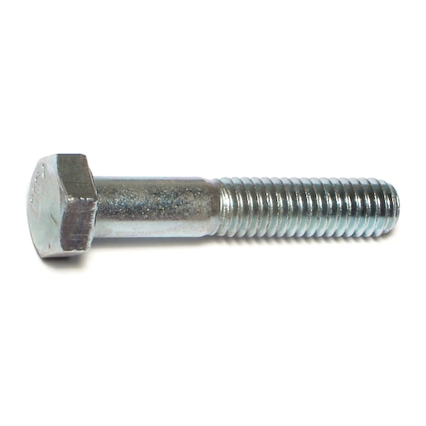 Midwest Fastener Grade 5, 5/16"-18 Hex Head Cap Screw, Zinc Plated Steel, 1-3/4 in L, 100 PK 00276 - main